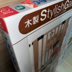 木製 StylishGate ベビーゲート 74〜98cmの画像