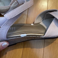 fit fit サンダル24.5cmの画像