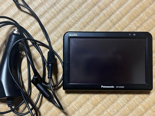 佐賀市内〜福岡春日間で取引可　パナソニック ポータブルナビ ゴリラ CN-G540D 正確案内 国産ナビ 軽自動車にピッタリ Panasonic gorilla　ナビ カーナビ ナビゲーション