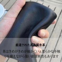 決定 新品  牛革 本革 2つ折り 財布の画像