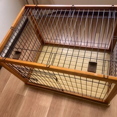 ペットゲージ　組立簡単でかわいいですの画像