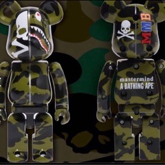 超合金 BE@RBRICK MASTERMIND VS BAPE(R)GREENの画像