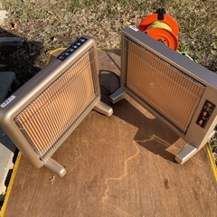 サンルミエ2台セット( E800L-TM2・E800LS)) 日本遠赤外線　セラミックヒーターの画像