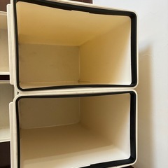 【無料】ゴミ箱 2個セット／（汚れあり） の画像