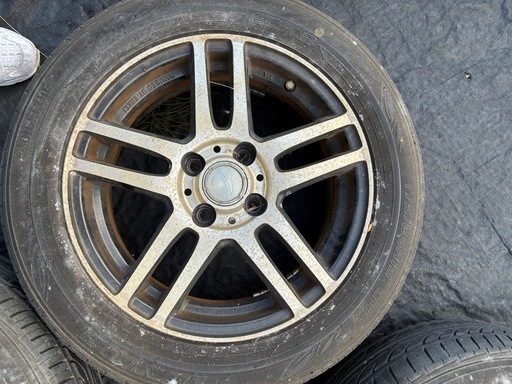 トヨタ　アクア　日産ルークス夏用タイヤ