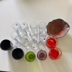 琉球グラス　 泡盛グラス　セットの画像