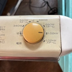 東芝製　電気ヒーターの画像