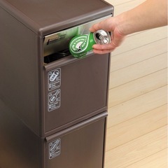 【美品】ゴミ箱 分別 2段 キッチン 約 35L の画像