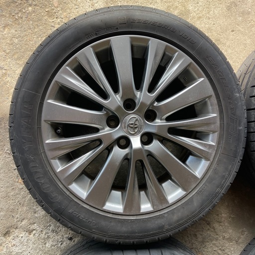 20ヴェルファイア純正　ハイグロス18インチ ホイールセット