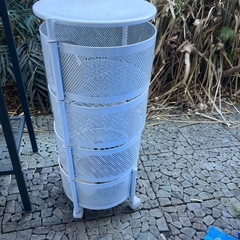 (無料でどうぞ)回転式キッチン収納ラックの画像