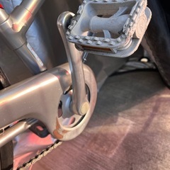 通学用自転車の画像