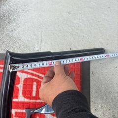 バイクハーレー用 ハンドル ミラー付きの画像