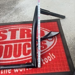 バイクハーレー用 ハンドル ミラー付きの画像