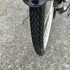 昭和レトロなブラウン 24インチ シティサイクル　の画像