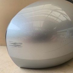 トヨタ パッソ 純正 R 運転席側 ドアミラー シルバー サイドミラー Murakami 9851 品番 9704 9878の画像