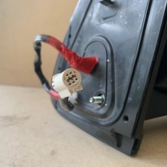 トヨタ パッソ 純正 R 運転席側 ドアミラー シルバー サイドミラー Murakami 9851 品番 9704 9878の画像