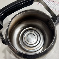ステンレス製やかんの画像