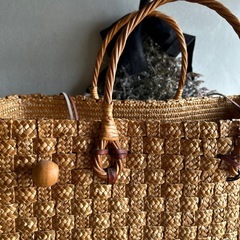 カゴバッグ　大の画像