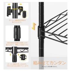 ハンガーラック　クローゼットの画像