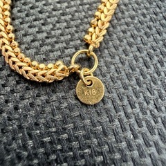 k18 リング　11号の画像