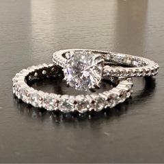 スワロフスキー　リングセットの画像