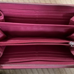 coach コーチ　長財布　ピンクの画像
