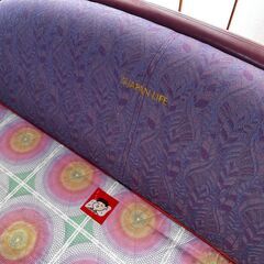 ジャパンライフ ベッド ロイヤルジキゴールド ダブルサイズ　磁気マットレスの画像