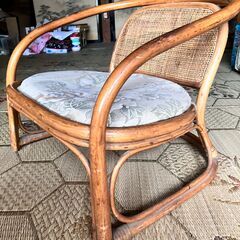 籐椅子の画像
