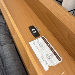 ダブルベッド＋マットレスの画像