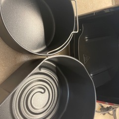 ショップジャパン　ノンオイルフライヤー　カラーラ　専用鍋付きの画像