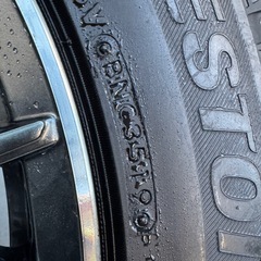 【本日限定】BLIZZAK VRX 235/50R18 ホイール付 4本の画像