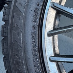 【本日限定】BLIZZAK VRX 235/50R18 ホイール付 4本の画像
