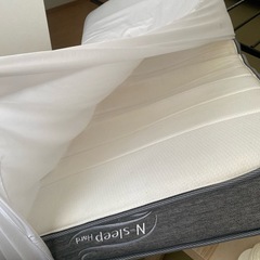 シングルベッ＆マットレスセットの画像