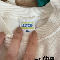 120cm 冬服　長袖　子供服　トミカ　プラレールの画像