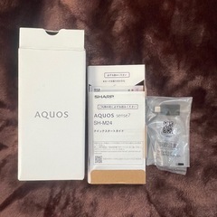 【美品】AQUOS sense7 (SH-M24) SIMフリー 付属品＆耐衝撃ケース付の画像