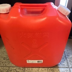 石油ファンヒーター　ポリタンクセットの画像