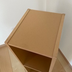 無印良品　パルプボードボックス　廃盤品　スリム2段の画像