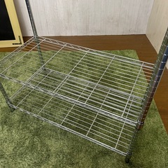 【リユース☆エコちょっぷ】スチールラック　ハンガーの画像