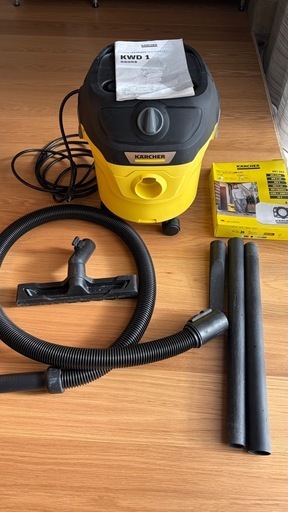 ケルヒャー(KARCHER) 乾湿両用バキュームクリーナー KWD 1 12L