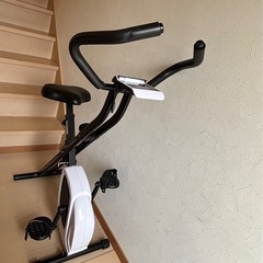 フィットネスバイク TR FB003-XB BK ブラック 静音 マグネット式 折りたたみの画像