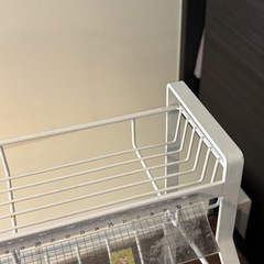 ミニ3段物置　調味料入れなど収納ラックの画像
