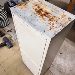 【引き取り限定・0円】業務用ダストボックス／白／非対面可 の画像