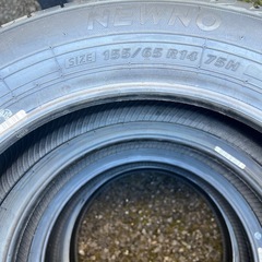 155/65R14 BS NEWNO 新品　2024年製 4本　タイヤのみの画像