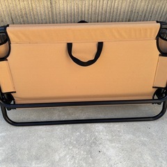 アウトドア用　折りたたみベンチの画像