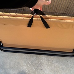 アウトドア用　折りたたみベンチの画像