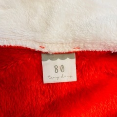サンタ衣装　size80の画像