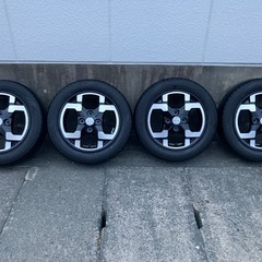 新車外し　三菱超新型デリカミニ純正14インチタイヤホイール4本セット　155/65R14ダンロップエナセーブの画像