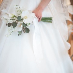 造花ウェディングブーケ・ブートニアの画像