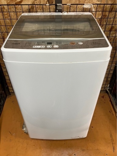 【中古】大阪引取限定　AQUA 全自動洗濯機 AQW-S5M 5.0kg【KSL1F092】