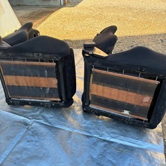 中古レカロシート　敗れアリの画像